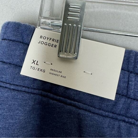 AMERICAN EAGLE / blue boyfriend jogger fleece sweatpants / XL - Picture 7 of 11